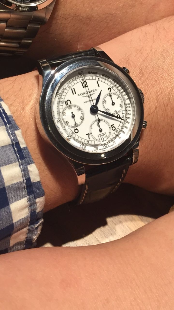 ロンジンの腕時計買った