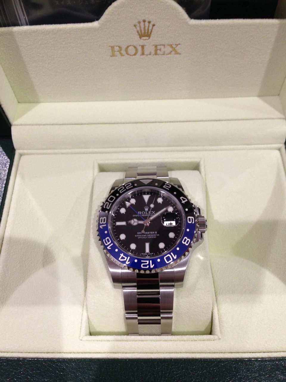 ロレックスの腕時計を買っちゃった